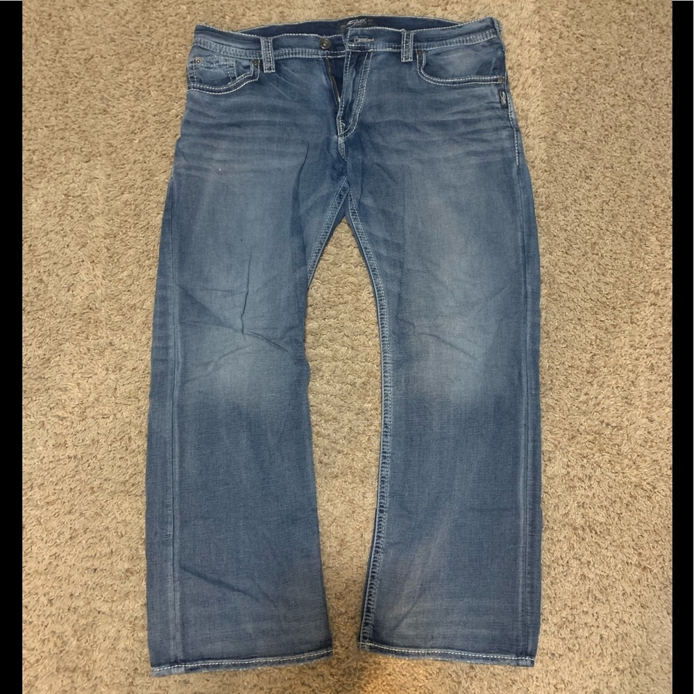 Men’s Silver Jeans